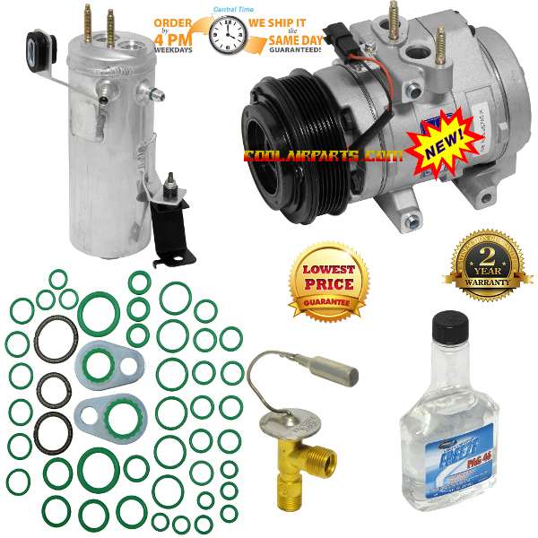 New A/C Compressor Kit KT 2116 - 8L3Z19703A Explorer Mountaineer